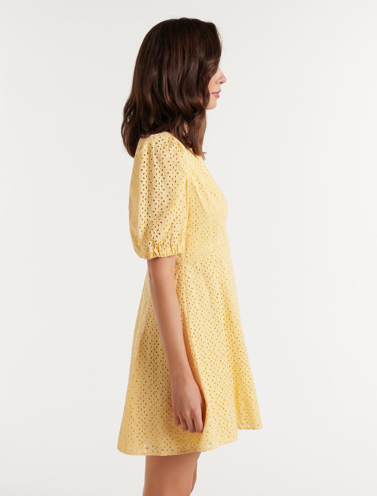 Jenny Broderie Mini Dress Impala