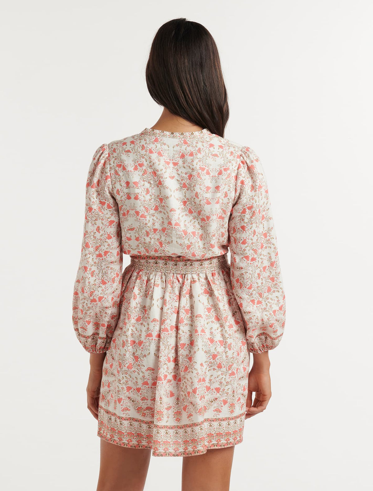 Dolly Button-Through Mini Dress KAVALA SCARF