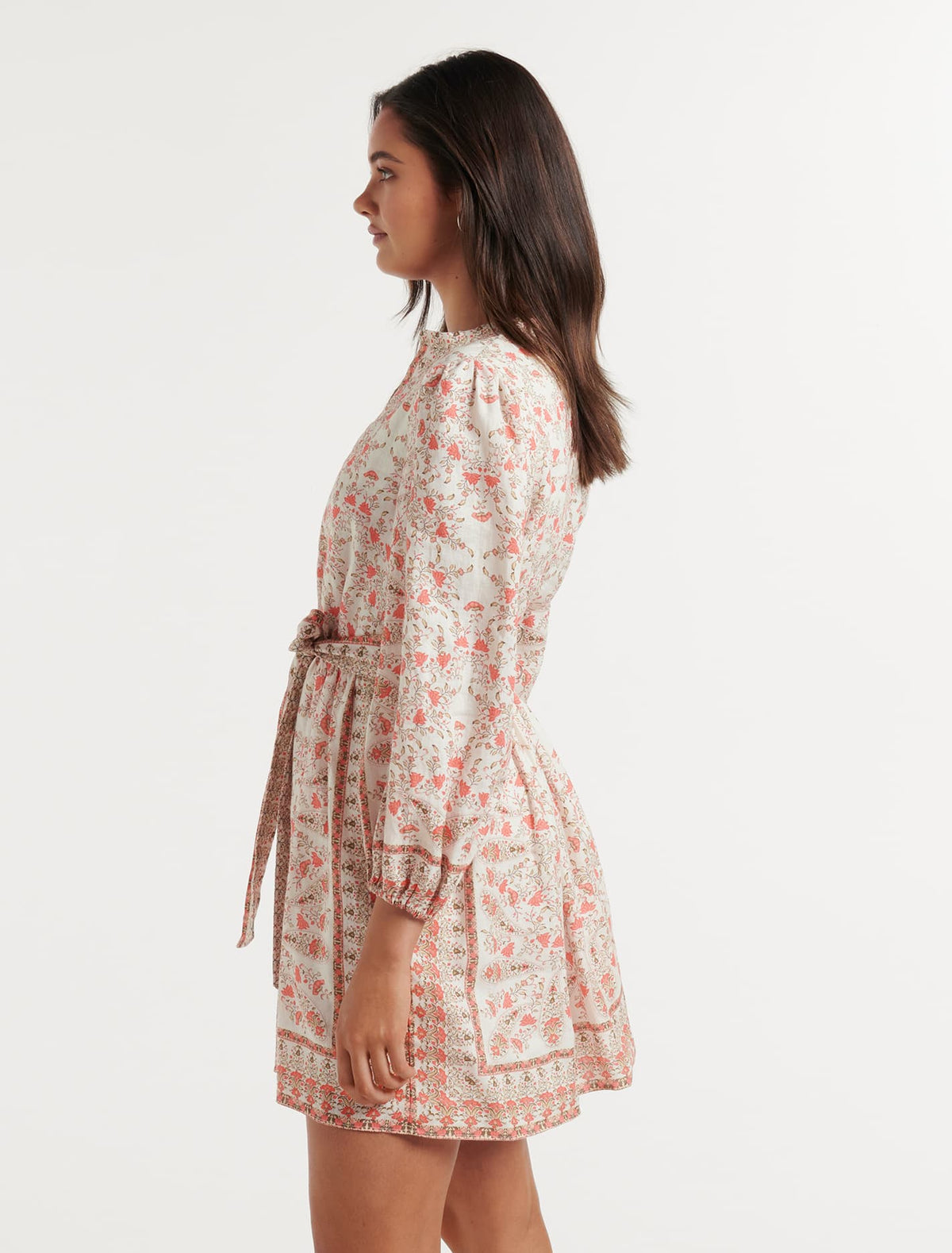 Dolly Button-Through Mini Dress KAVALA SCARF