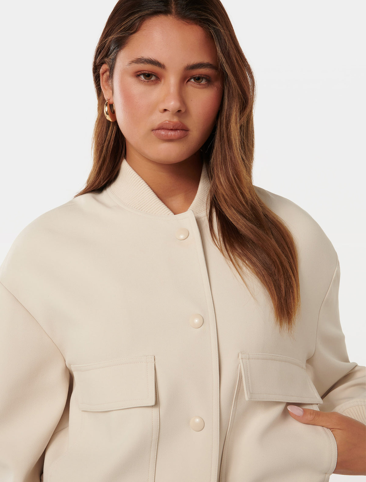 Miranda Bomber Jacket Milk