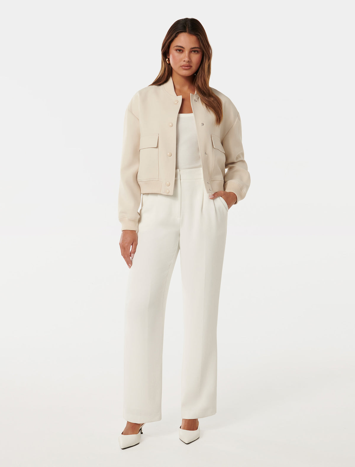 Miranda Bomber Jacket Milk