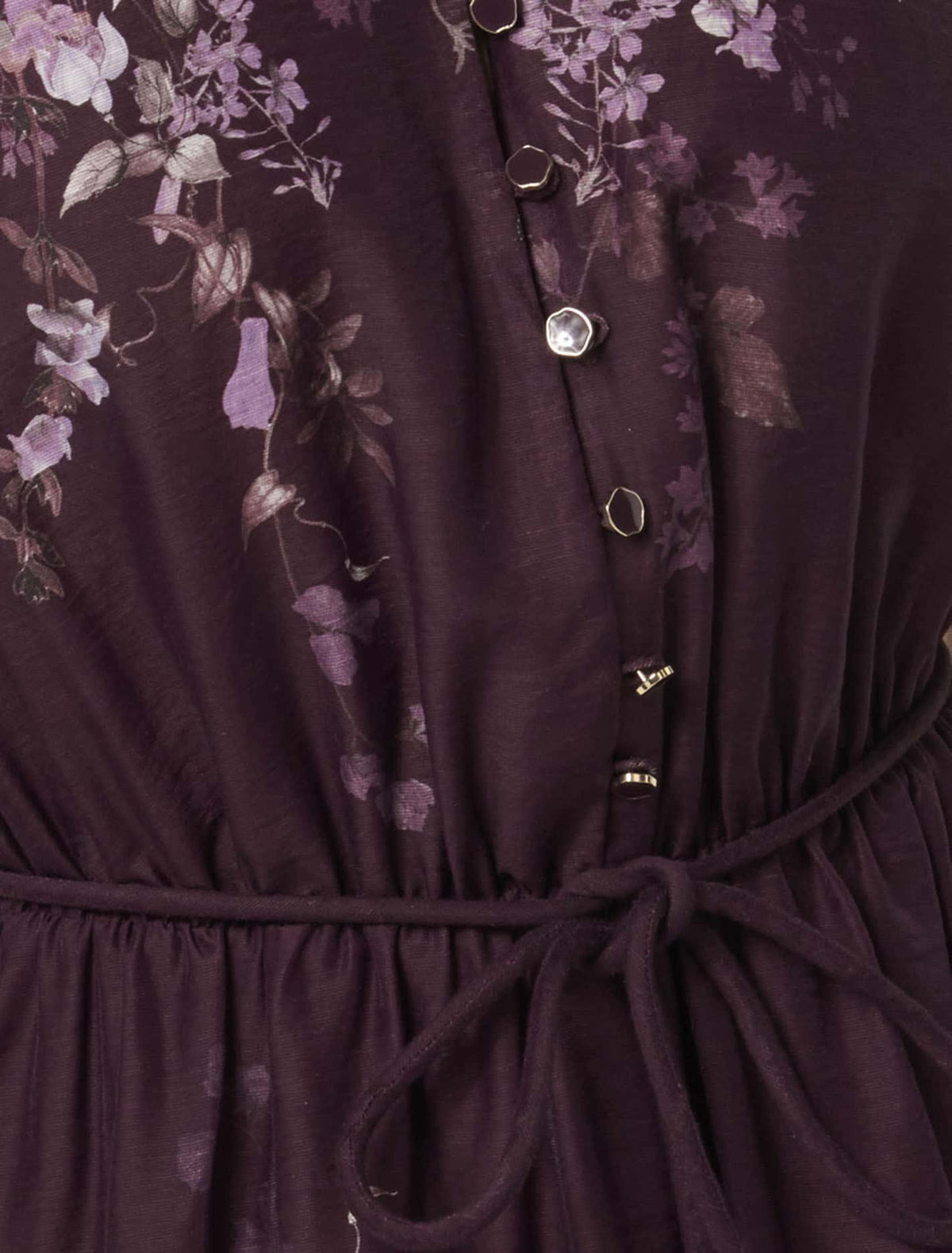 Adele Petite Printed Midi Dress Berry Oxley Floral