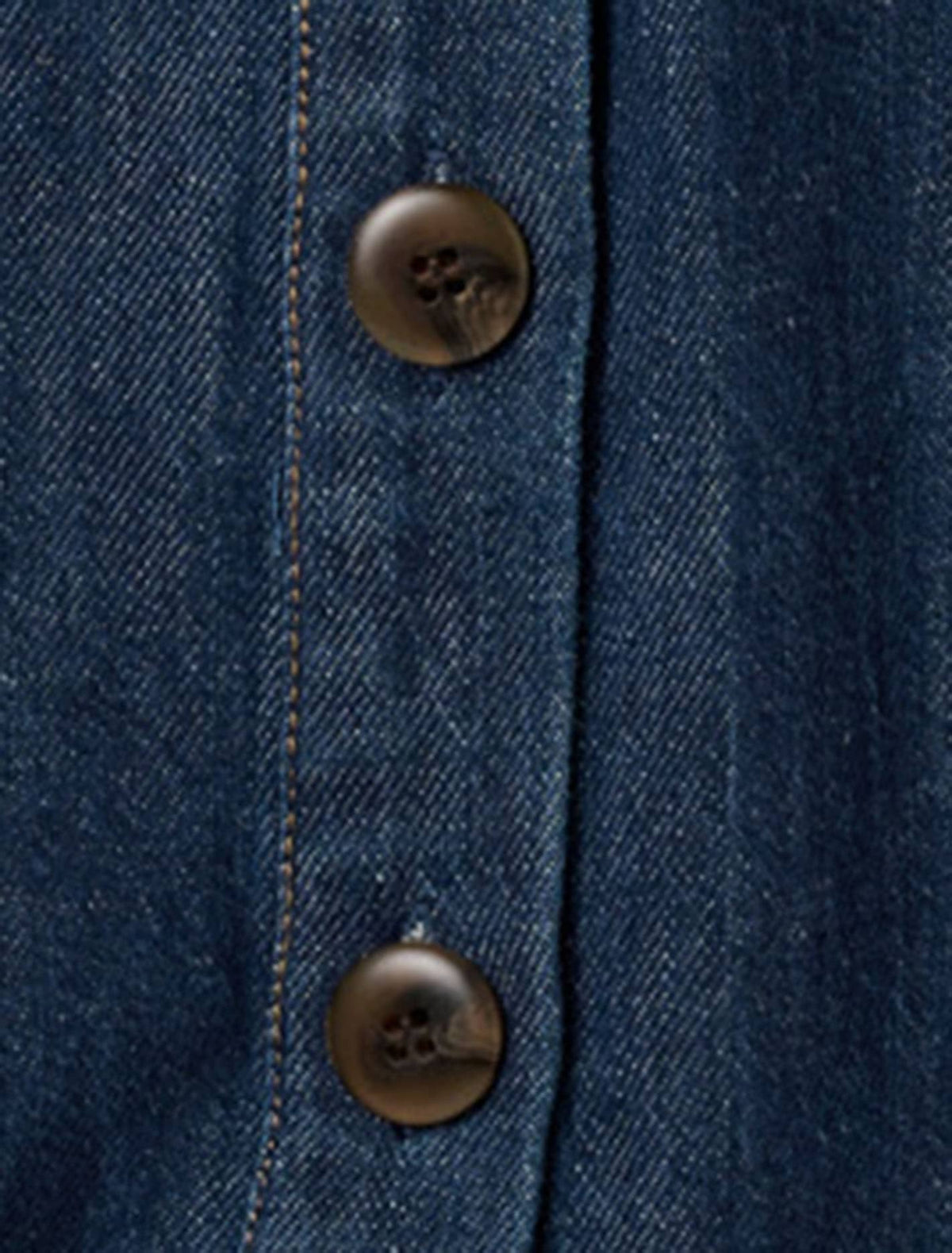 Elizabeth Denim Dress Dark Wash