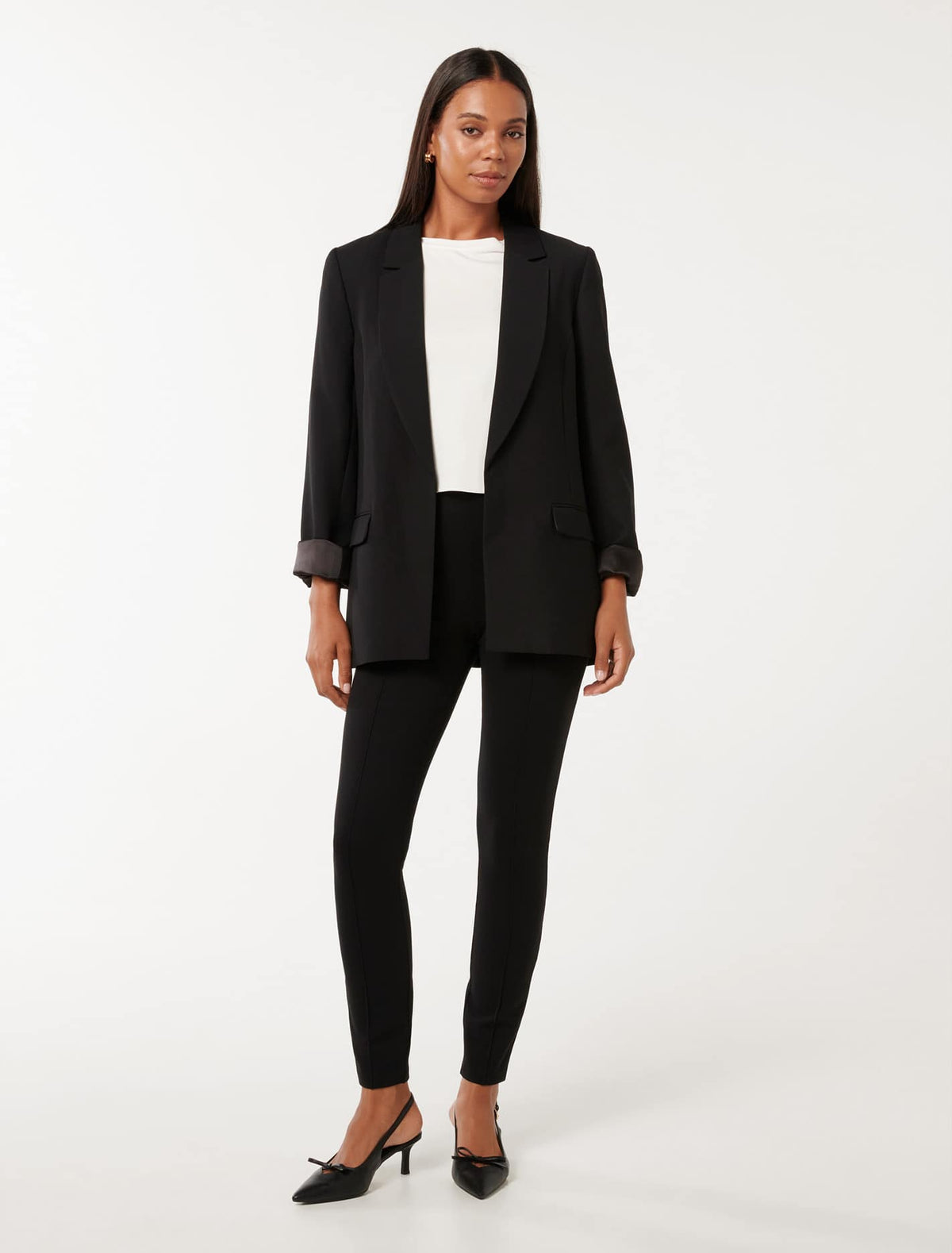 Carrie Ponte Leggings Black