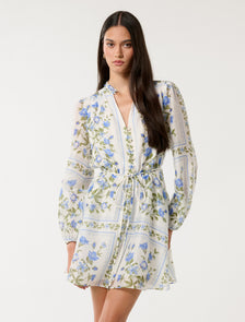 Tamila Printed Skater Mini Bellview Floral