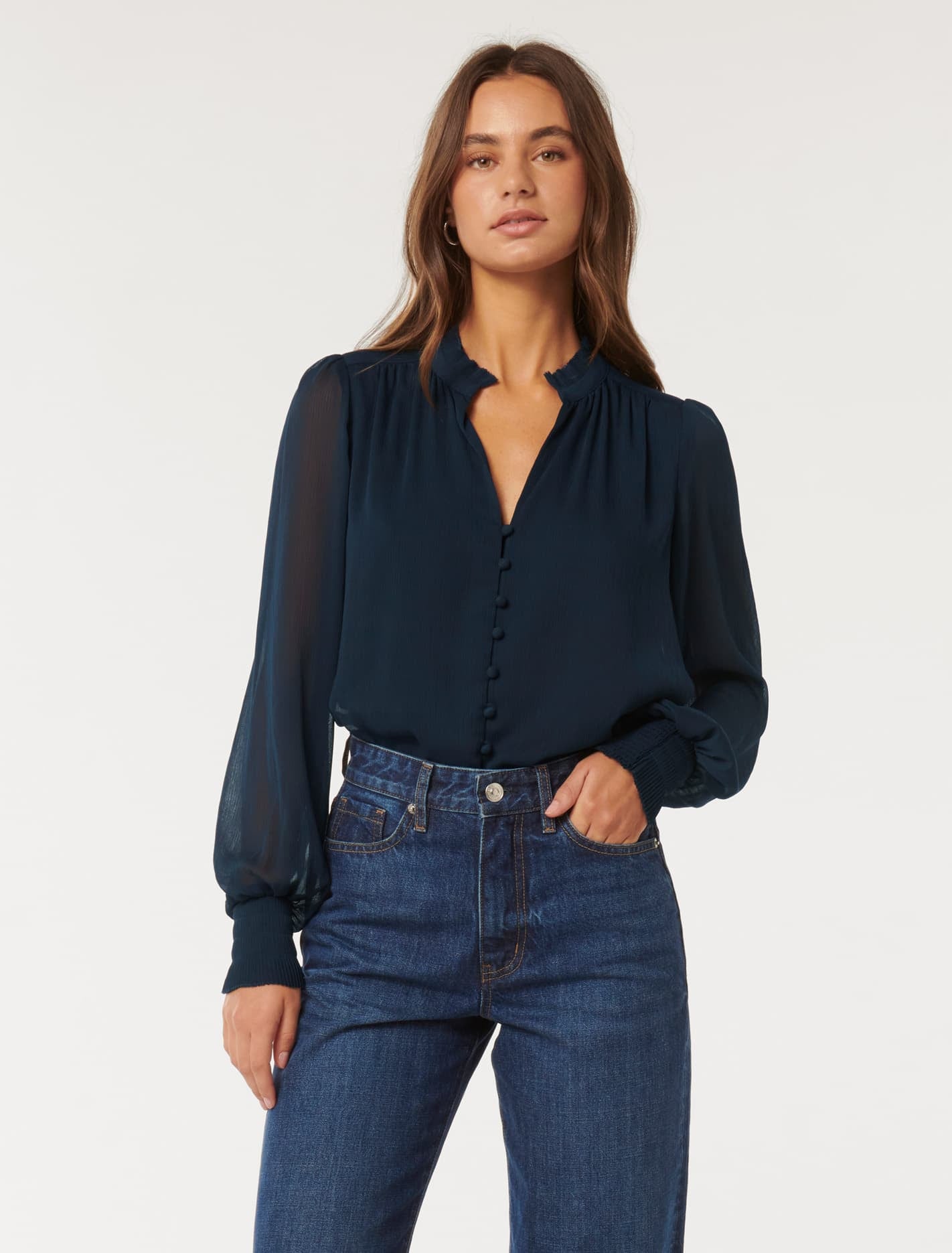 myer evening blouses