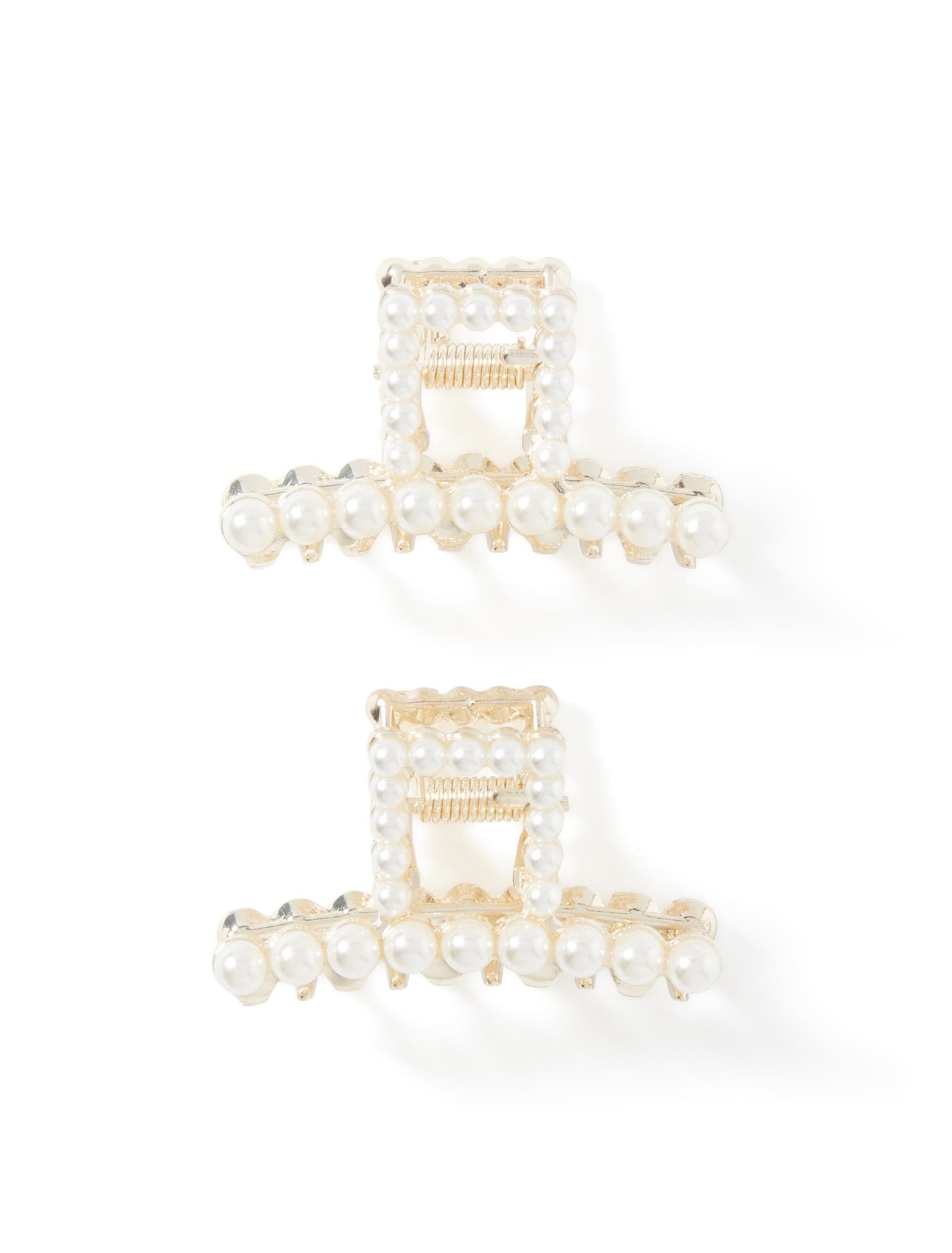 Marina Pearl Two-Pack Claw Hair Clips