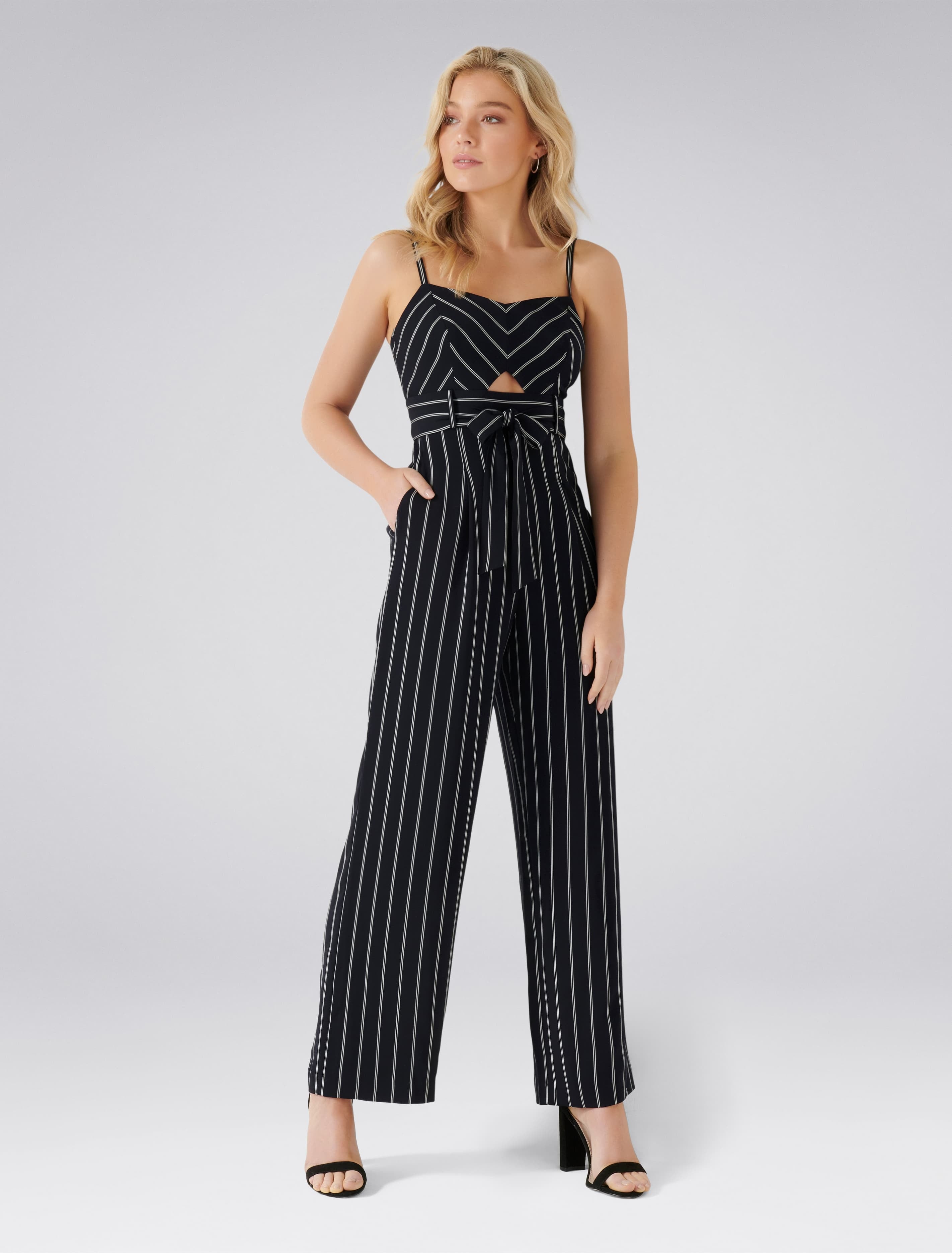 Denver Stripe Jumpsuit