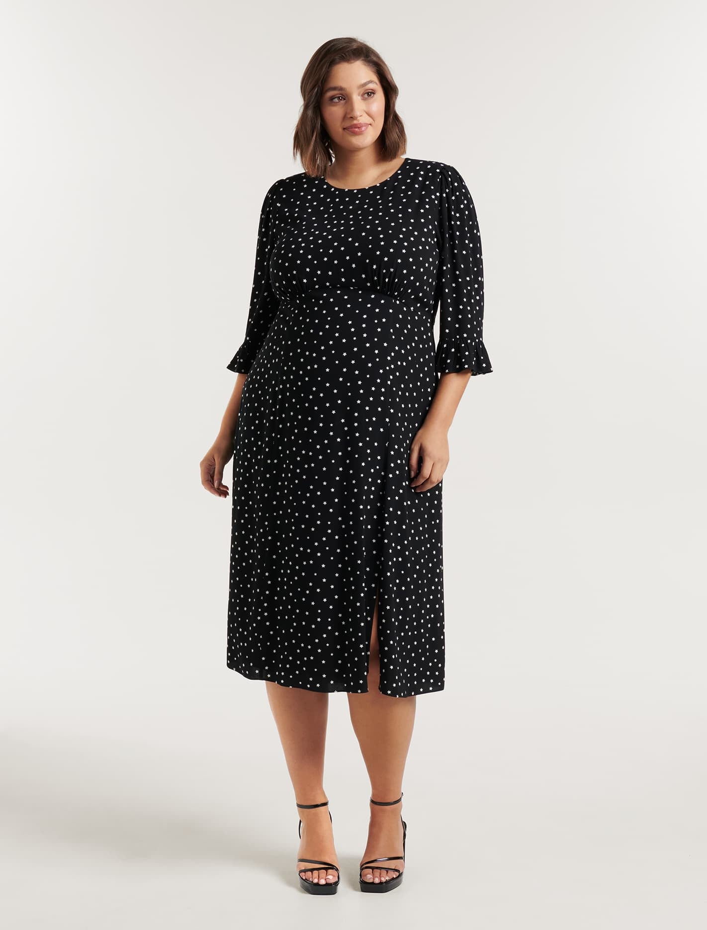 Elena Curve Midi Dress - Women's Fashion | Forever New