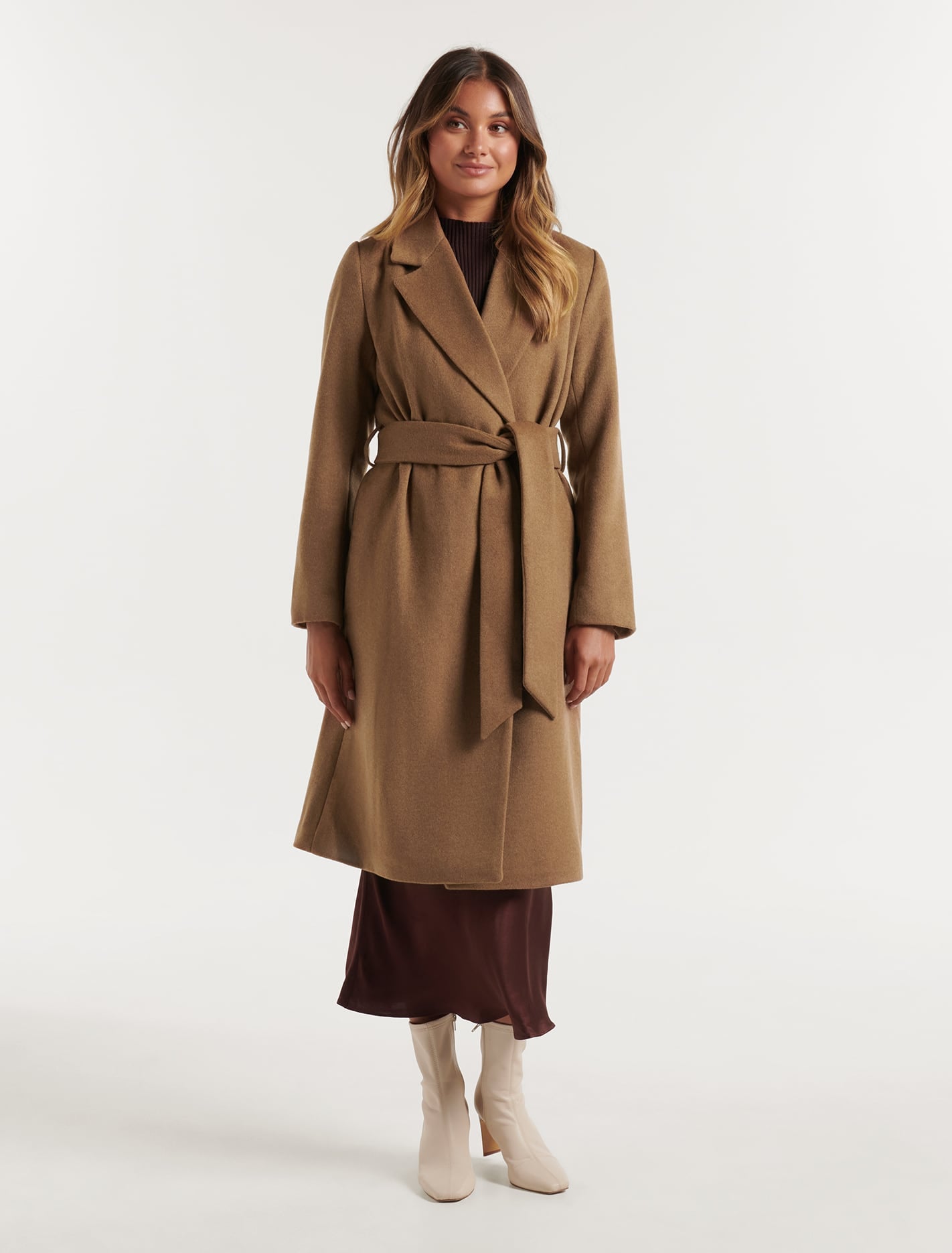 Sasha Petite Wrap Coat Women s Fashion Forever New