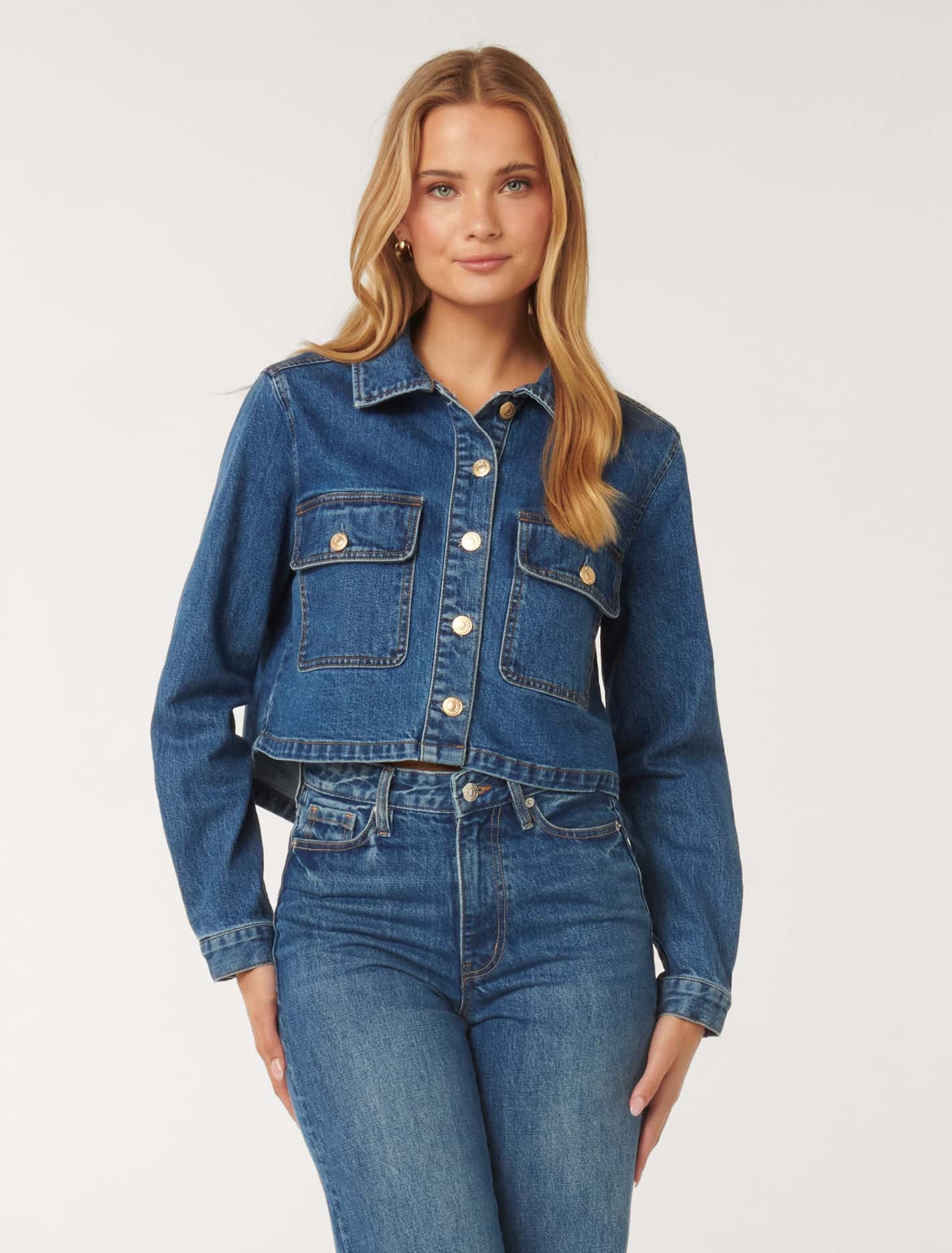 Forever new denim sales jacket