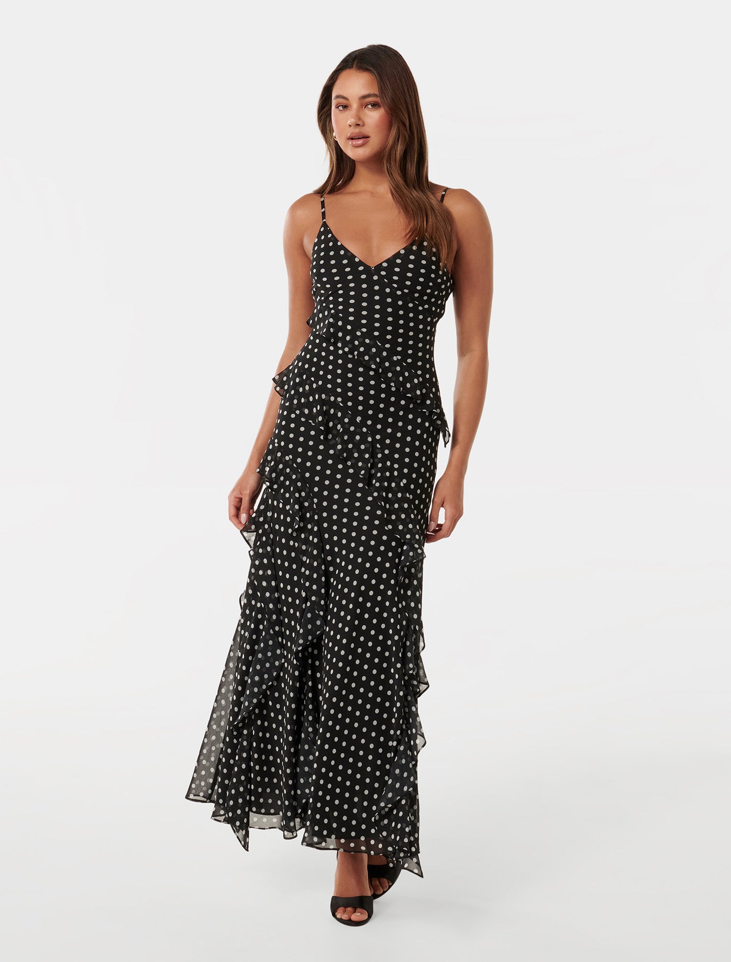 Forever new ruffle dress top