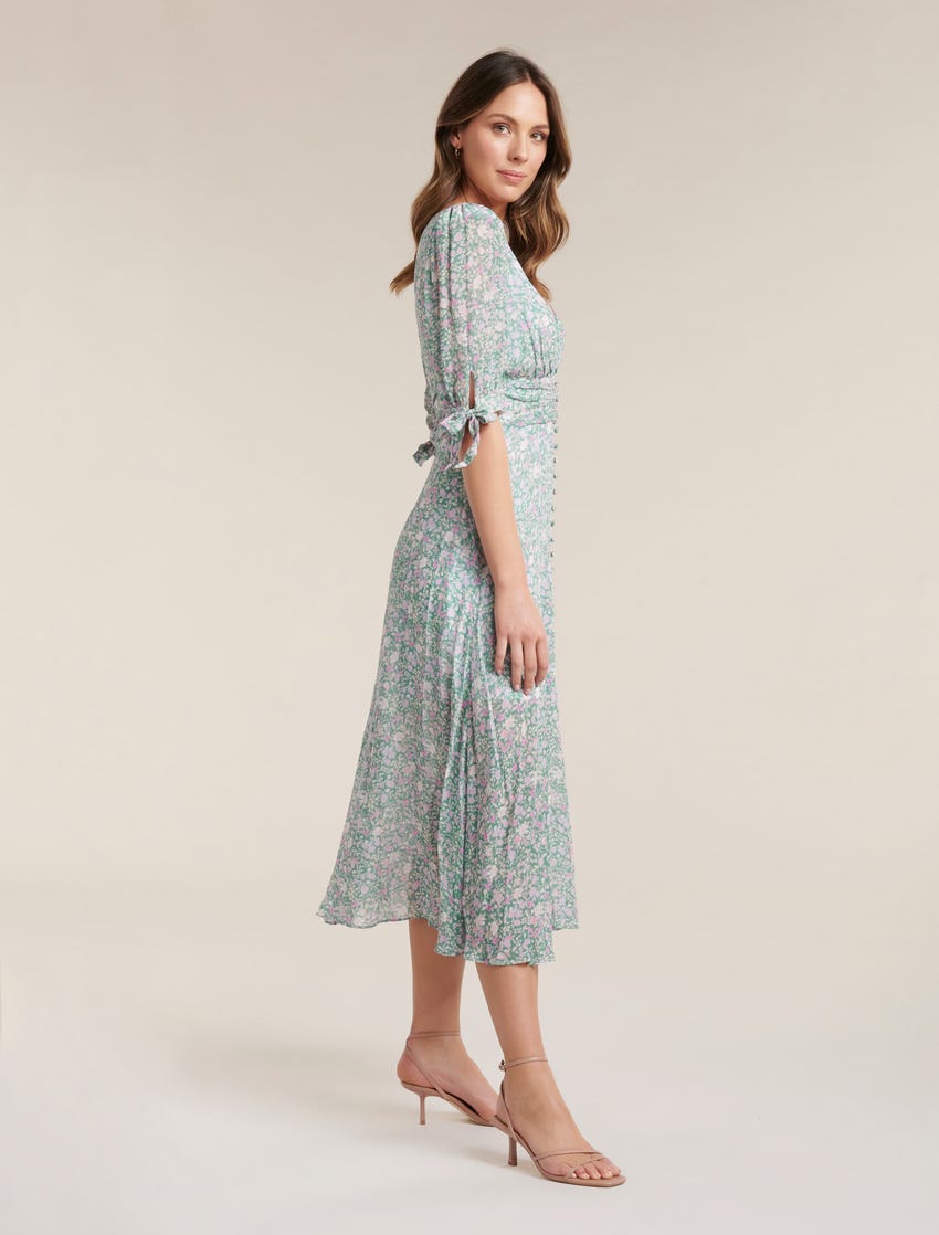 Sadie Tie-Detail Maxi Dress