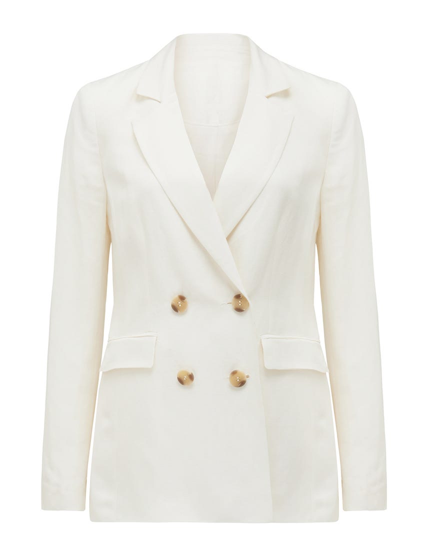 Clara Linen Blazer