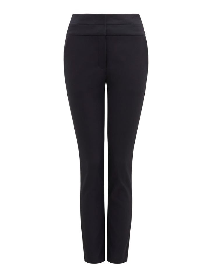 Georgia High-Waist Full-Length Pants | Women's Work Pant| Black Pant