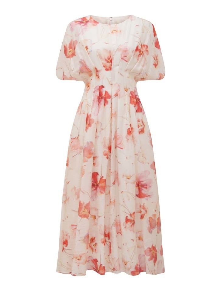 Eve Seam Detail Dress | Women's Floral Dress| Occasion Dress