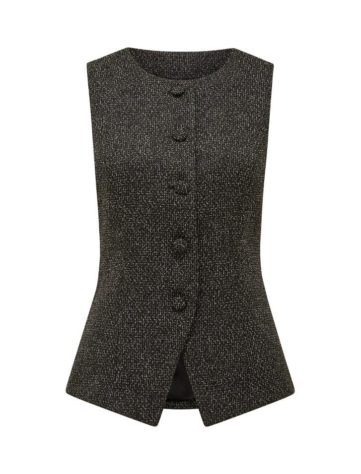 Autumn Textured Waistcoat
