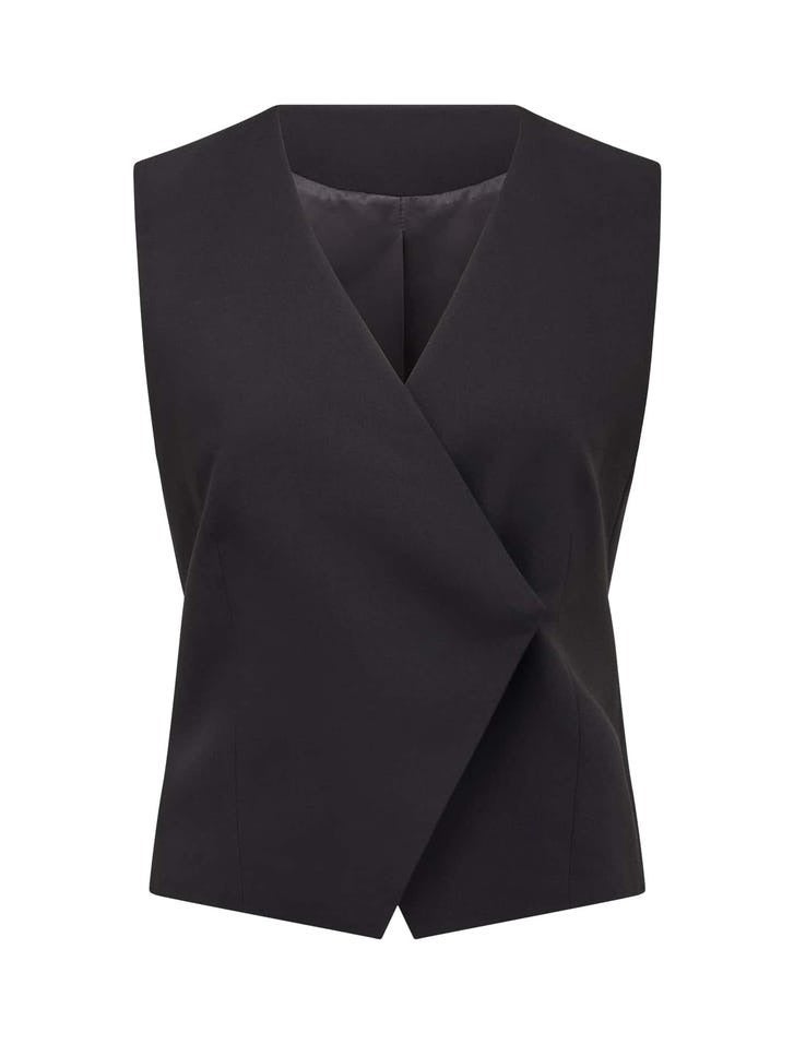 Cari Asymmetrical Waistcoat