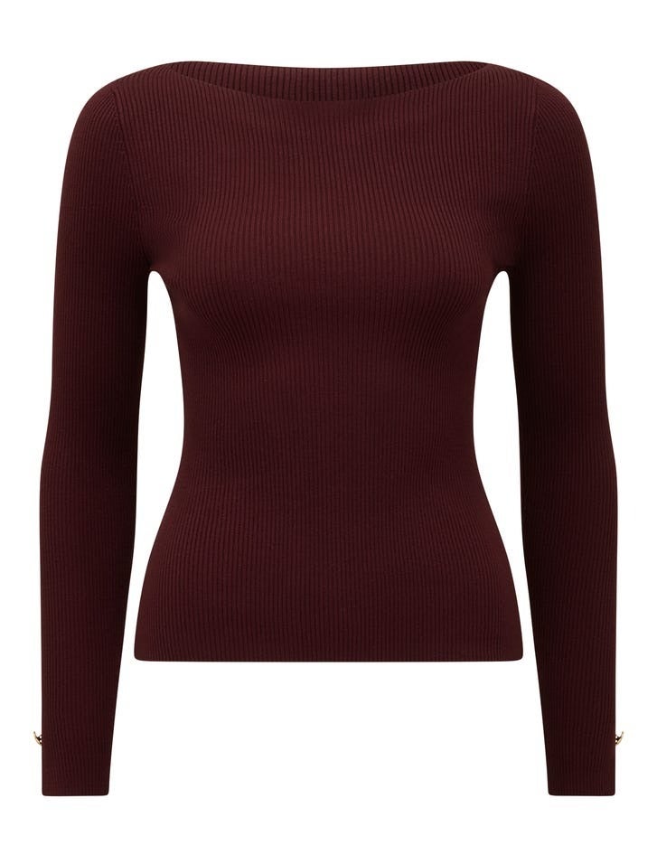 Alaia Knit Rib Top