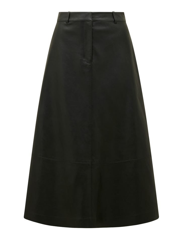 Jaelyn Vegan Leather Maxi Skirt