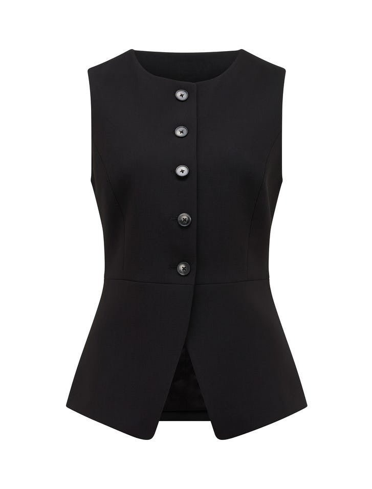 Nikki High Neck Waistcoat
