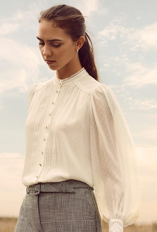 Brooklyn Button-Through Blouse