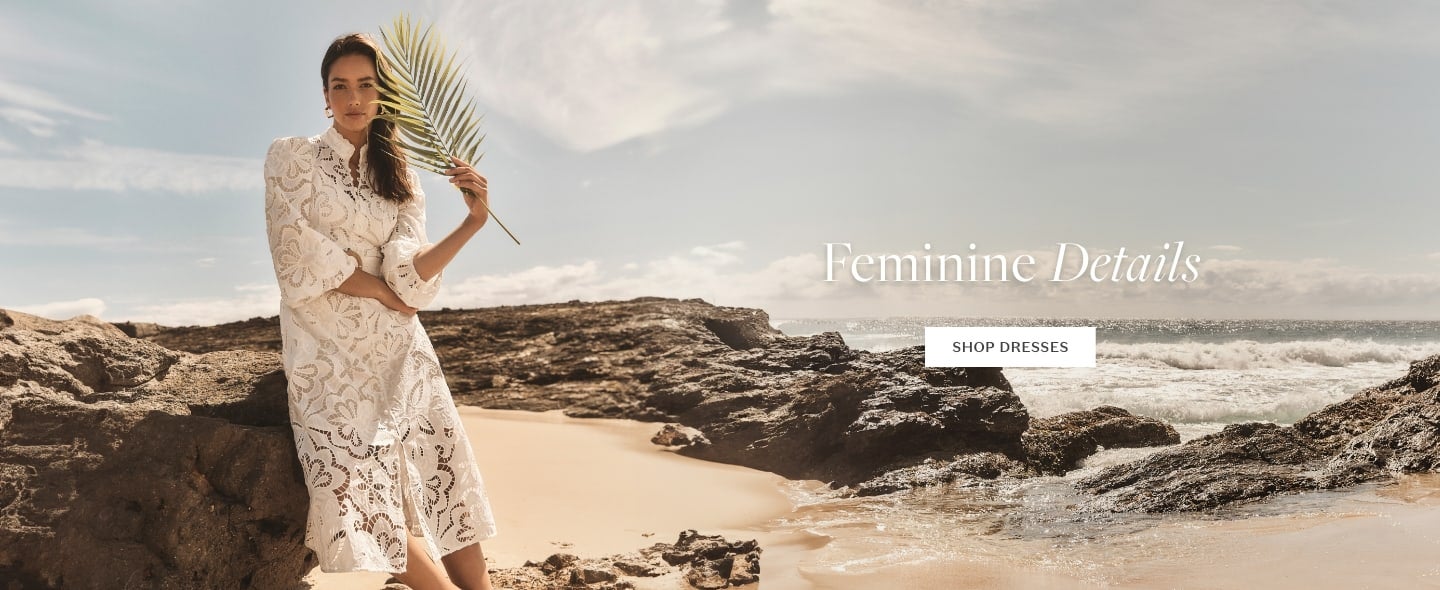 Forever New | Women's Dresses | Broderie Dress | Lace Dresses | Summer Dresses | White Dresses | Shop Now