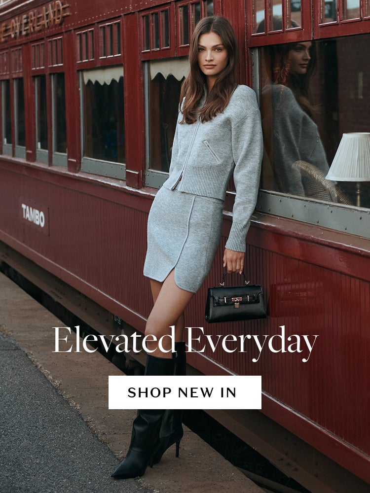 Forever New | Women's New In Clothing | New Sets & Co-ords | Grey Jacket & Skirt Co-ord