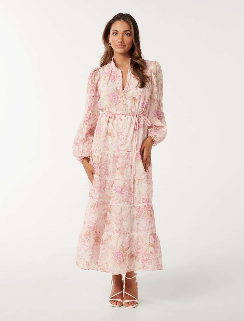 Jessie Petite Button-Down Midi Dress